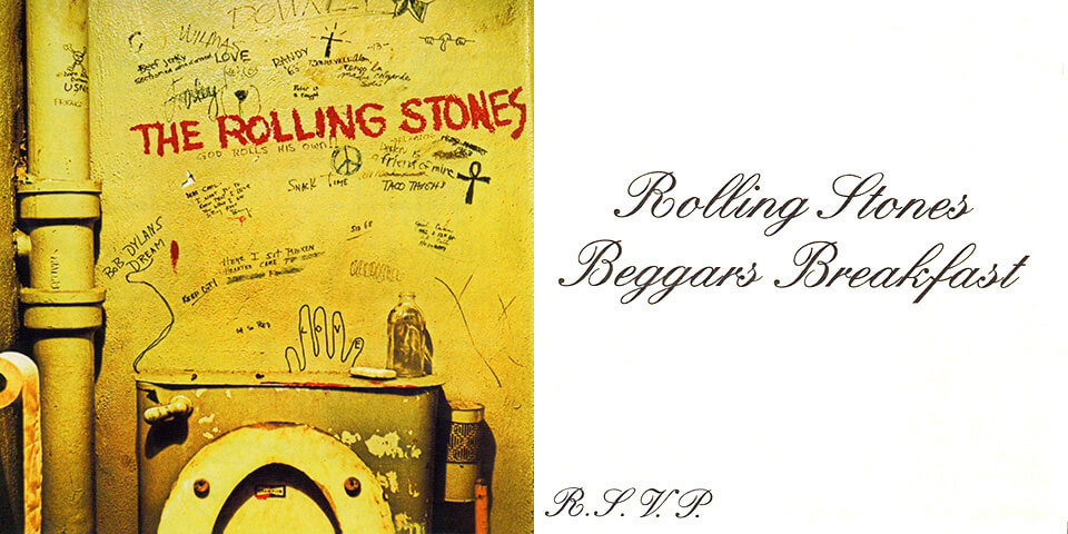Pochettte Beggars Banquet - The Rolling Stones