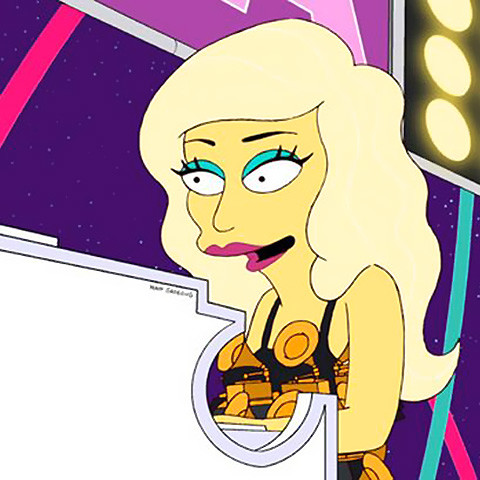 Lady Gaga - The Simpsons