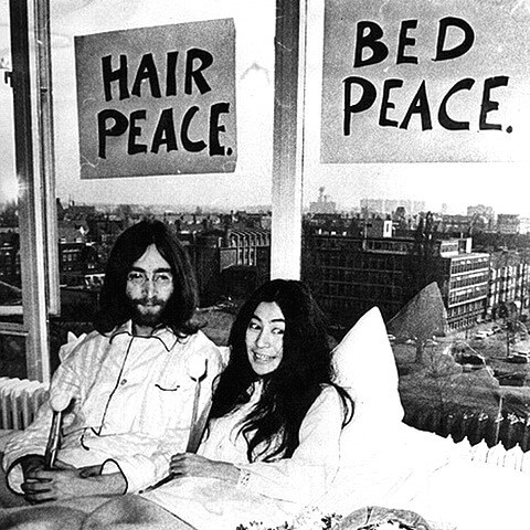 John Lennon et Yoko Ono - Bed Peace