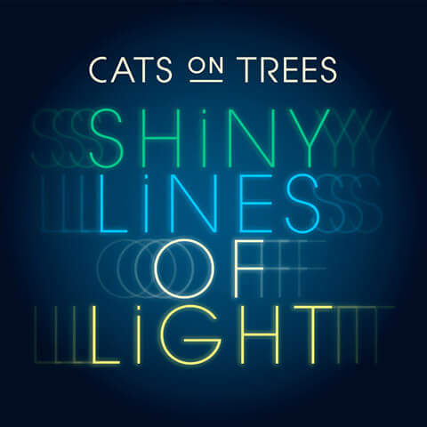 pub Galeries Lafayette noël - Shiny Line of Light de Cats on Trees