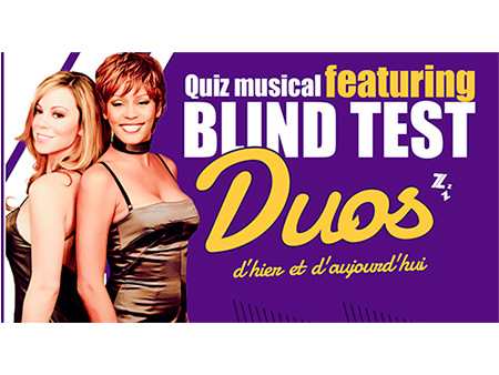 Blind test duos de la chanson