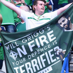 Supporters Nord-irlandais